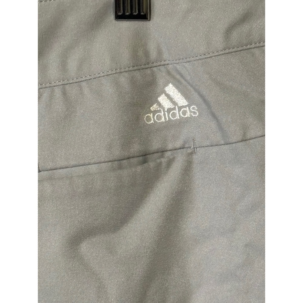 Adidas ClimaCool Womens Golf Skort Size 12 Gray Pleated Athletic Skort - Picture 3 of 6